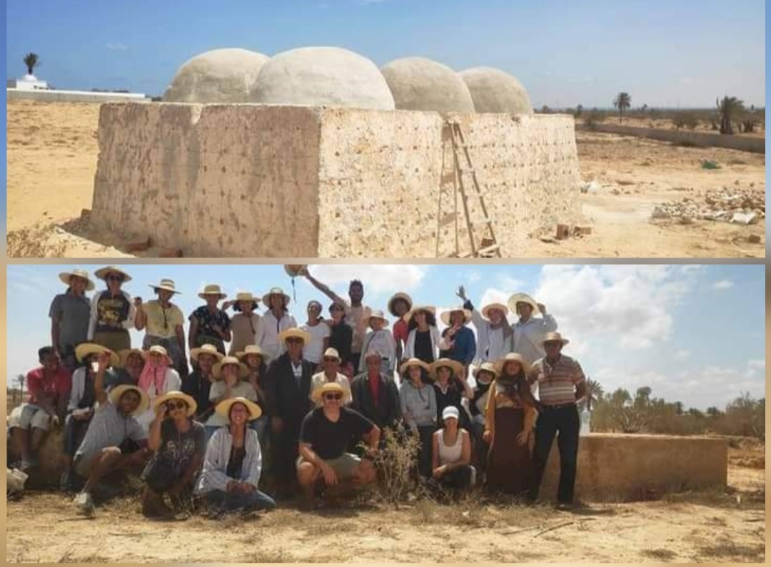 أحدث بين القرنين 15 و16 هجري..  ترميم المسجد الابظي بمعتمدية جربة ميدون ببادرة من مجموعة من الطلبة والمهندسين